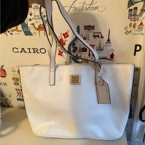Dooney & Bourke White Tote Bag